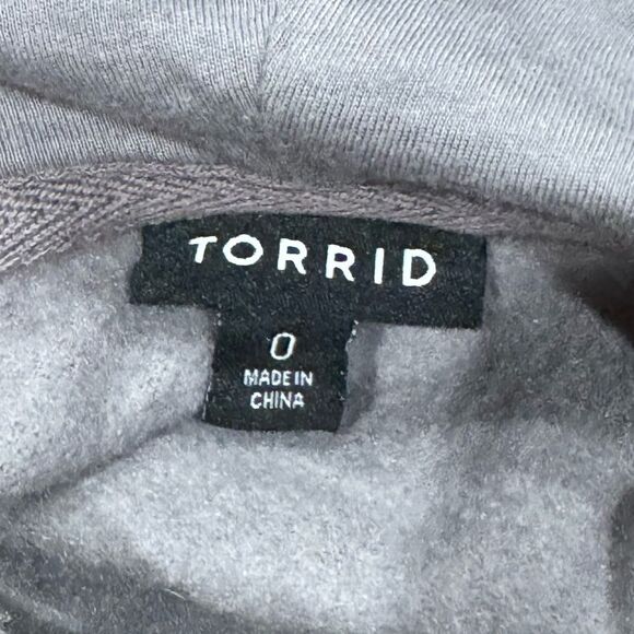 Torrid Embellished Pullover Sweatshirt Women’s 0 (Large) - Picture 4 of 4